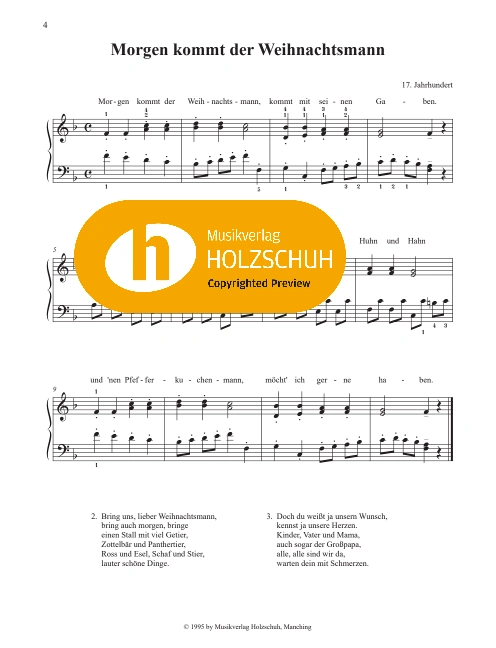 Morgen kommt der Weihnachtsmann